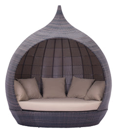 Martinique Brown & Beige Beach Daybed - Ornate Home