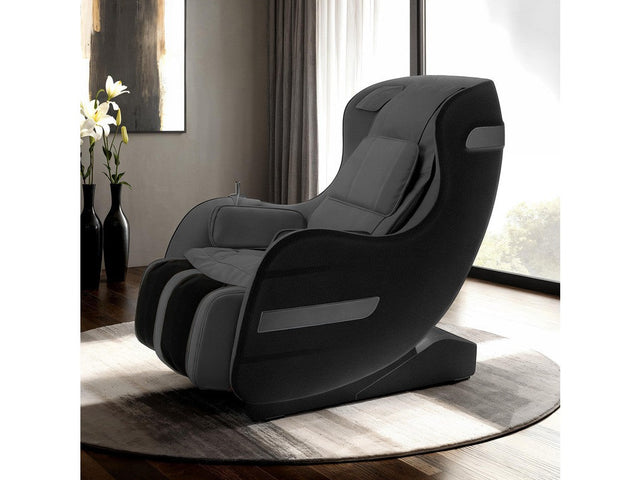Martinus Black/Gray Massage Chair - Ornate Home
