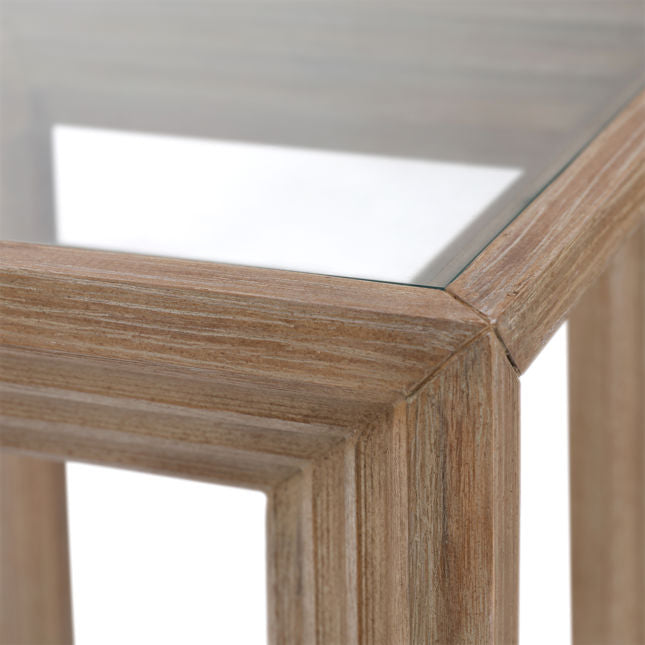 Marva Light Warm Wash Side Table - Ornate Home