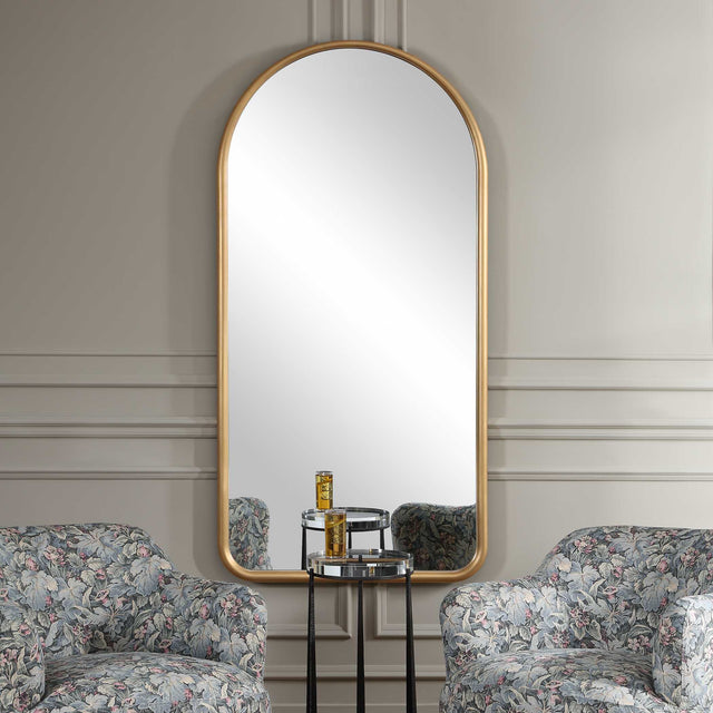 Marvell Gold Arch Mirror - Ornate Home