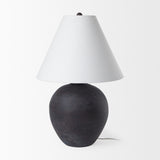Marvin Black Ceramic Table Lamp - Ornate Home
