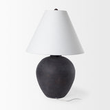 Marvin Black Ceramic Table Lamp - Ornate Home