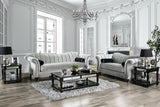 Marvin Pewter Loveseat - Ornate Home