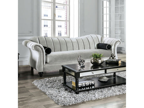 Marvin Pewter Sofa - Ornate Home