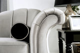 Marvin Pewter Sofa - Ornate Home