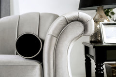Marvin Pewter Sofa - Ornate Home