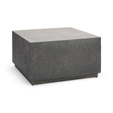 Marwin Dark Gray Outdoor Coffee Table - Ornate Home