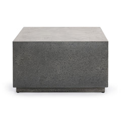 Marwin Dark Gray Outdoor Coffee Table - Ornate Home
