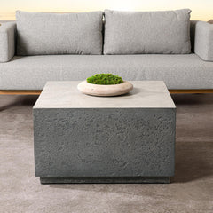 Marwin Dark Gray Outdoor Coffee Table - Ornate Home