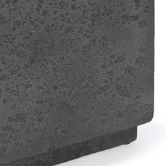 Marwin Dark Gray Outdoor End Table - Ornate Home