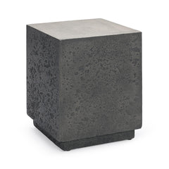 Marwin Dark Gray Outdoor End Table - Ornate Home