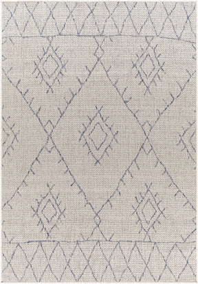 Marwood Gray&Blue Nordic Outdoor Rug - Clearance - Ornate Home