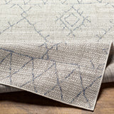Marwood Gray&Blue Nordic Outdoor Rug - Clearance - Ornate Home