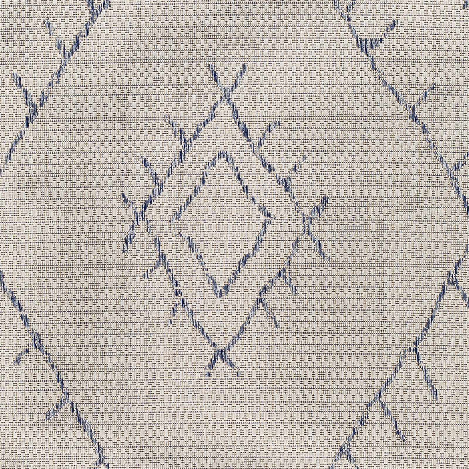 Marwood Gray&Blue Nordic Outdoor Rug - Clearance - Ornate Home