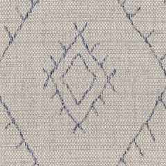 Marwood Gray&Blue Nordic Outdoor Rug - Clearance - Ornate Home