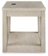 Marxhart Bisque End Table (Online Special Price) - Ornate Home