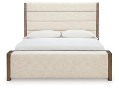 Marxmore Brown California King Upholstered Storage Bed - Ornate Home