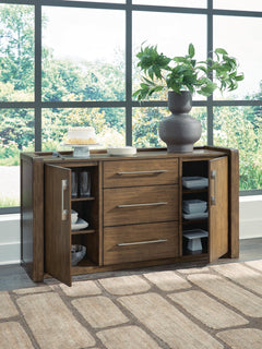 Marxmore Brown Dining Room Server - Ornate Home