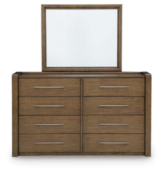 Marxmore Brown Dresser and Mirror - Ornate Home