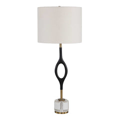 Maryam Black/Bronze Cordless LED Buffet Lamp - Ornate Home