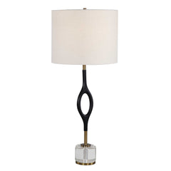 Maryam Black/Bronze Cordless LED Buffet Lamp - Ornate Home