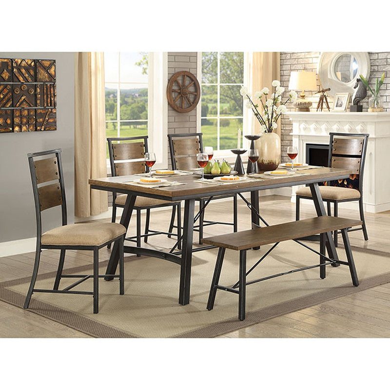 Marybeth Weathered Gray Dining Table - Ornate Home