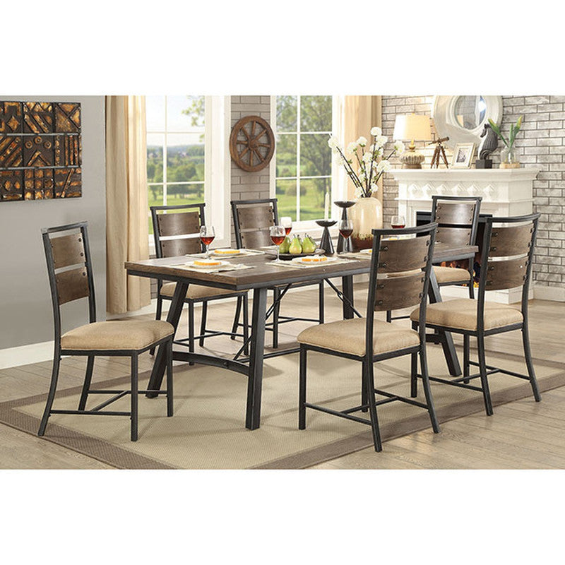 Marybeth Weathered Gray Dining Table - Ornate Home