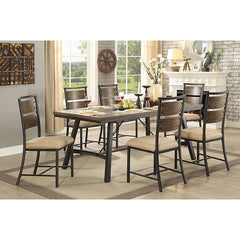 Marybeth Weathered Gray Dining Table - Ornate Home