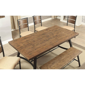 Marybeth Weathered Gray Dining Table - Ornate Home