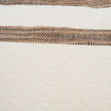 Maryn Cream/Brown 14x26 Lumbar Decorative Pillow Cover - Ornate Home
