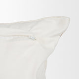 Maryn Cream/Brown 14x26 Lumbar Decorative Pillow Cover - Ornate Home