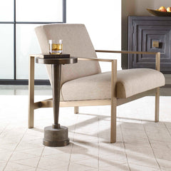 Masika Bronze Accent Table - Ornate Home