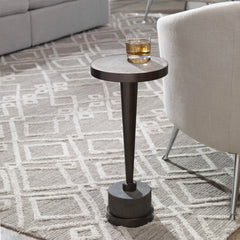 Masika Bronze Accent Table - Ornate Home