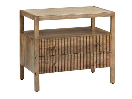 Mason Brown Bedside Table - Ornate Home