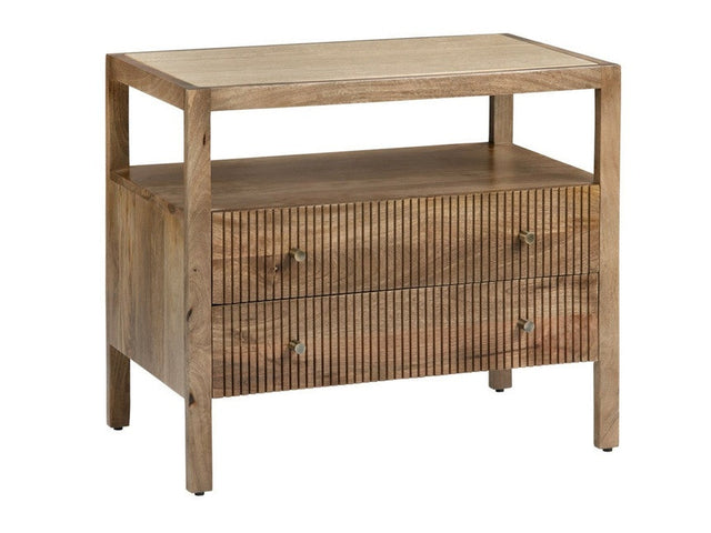 Mason Brown Bedside Table - Ornate Home