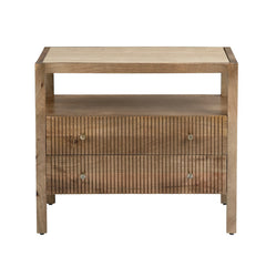 Mason Brown Bedside Table - Ornate Home