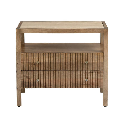 Mason Brown Bedside Table - Ornate Home