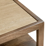 Mason Brown Bedside Table - Ornate Home