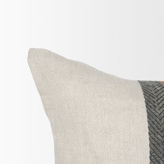 Mason Cream/Orange 14x26 Decorative Pillow Cover - Ornate Home
