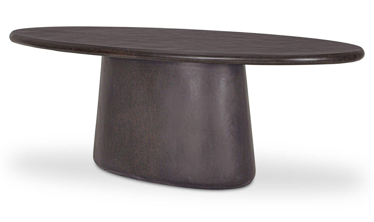 Mason Dark Brown Outdoor Dining Table - Ornate Home