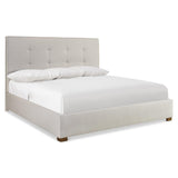 Mason Light Gray Queen Panel Bed - Ornate Home