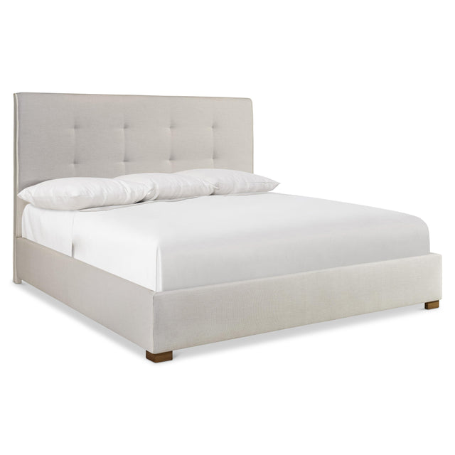 Mason Light Gray Queen Panel Bed - Ornate Home