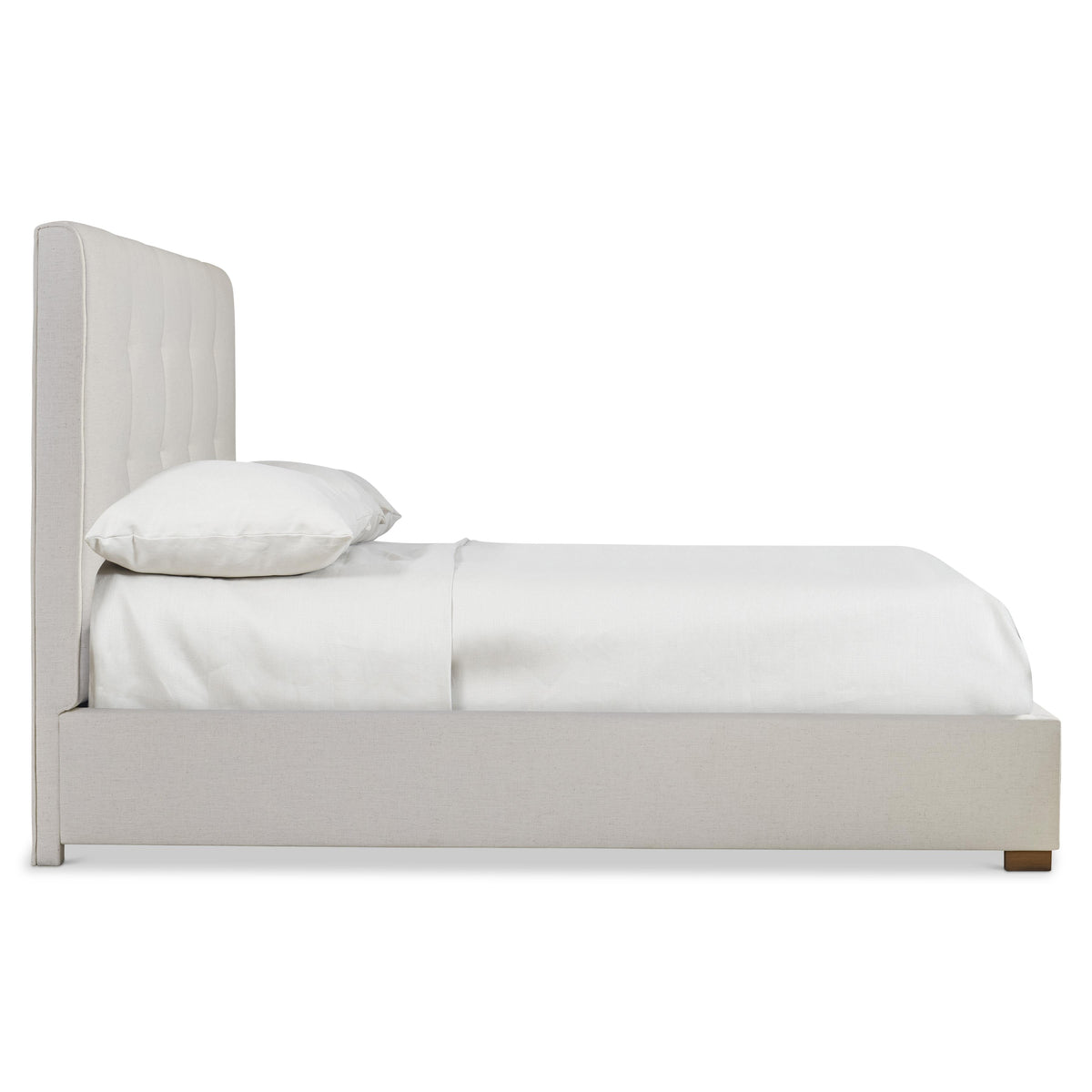 Mason Light Gray Queen Panel Bed - Ornate Home
