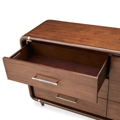 Mason Park Umber Dresser with Mirror - Ornate Home