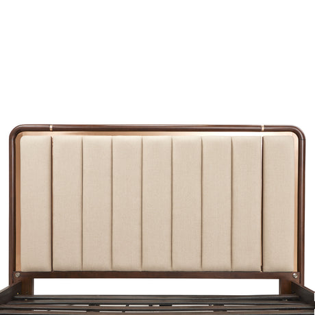 Mason Park Umber/Gazelle King Platform Bed with Lift Mechanism - Ornate Home