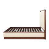 Mason Park Umber/Gazelle Platform Bed with Lift Mechanism - Ornate Home