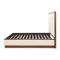 Mason Park Umber/Gazelle Platform Bed with Lift Mechanism - Ornate Home