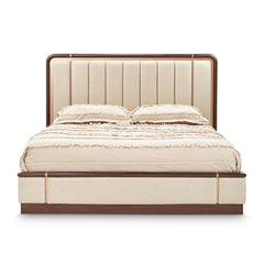 Mason Park Umber/Gazelle Platform Bed with Lift Mechanism - Ornate Home
