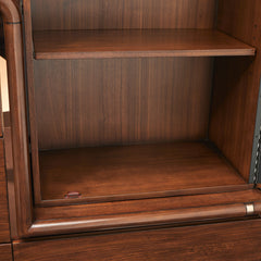 Mason Park Umber Offset Chest with Storage Mirror - Ornate Home