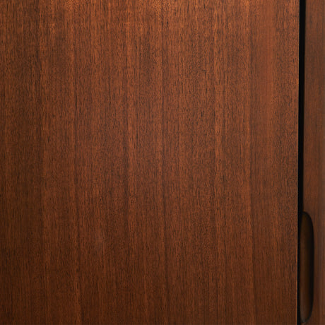 Mason Park Umber Offset Chest with Storage Mirror - Ornate Home